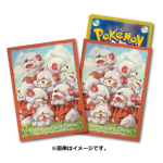 Pokemon center TCG card sleeves Hisuian Growlithe 64 stuks
